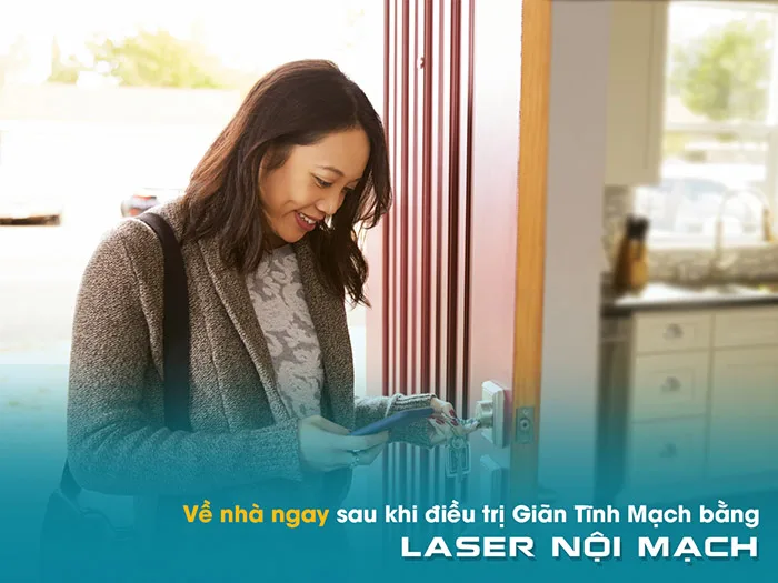 Laser nội mạch: Điều trị giãn tĩnh mạch nhanh chóng